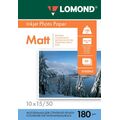 Фотобумага Lomond Матовая , 10*15 см, 180г/ м2, 50л, (0102063)