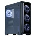 Корпус Zalman без БП i3 Edge Black на передней панели 2xUSB2.0, 1xUSB3.0, ДаxМикрофон, ДаxНаушники, (i3 edge)