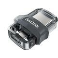 Флеш-накопитель Sandisk 256Gb microUSB/ USB3.0 Ultra Android Dual Drive OTG Черный (SDDD3-256G-G46)