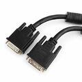 Кабель DVI 1.8м Gembird/ Cablexpert черный, экран, феррит. кольца, пакет (CC-DVI2-BK-6)