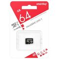 Карта памяти microSDXC Smartbuy 64Gb Class 10 UHS-I без адаптера (SB64GBSDCL10-00)
