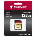 Карта памяти SDXC Transcend 128Gb UHS-I (U3) без адаптера (TS128GSDC500S)