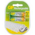 Аккумулятор GP LR6, AA, никель-металгидрид, блистер 2шт, 2100mAh, (GP 210AAHC-2DECRC2) цена за упаковку