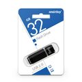 Флеш-накопитель Smartbuy 32Gb USB2.0 Quartz Черный (SB32GBQZ-K)
