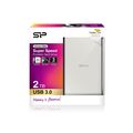 Внешний жесткий диск 2.5" 2Tb SiliconPower Stream S03 USB 3.0 Белый (SP020TBPHDS03S3W)