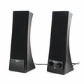 Акустическая система Gembird 2.0 SPK-SPK-500 6W, mini Jack 3.5 мм, черный (SPK-500)
