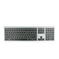 Клавиатура Gembird KB-KBW-1, беспроводная, мультимедийная, Радио(USB), серый (KBW-1)