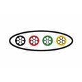 Кабель AlCu UTP, Внутренний, 4x6x0.1, 100м., Cat5e, Gembird (TC1000S-100M)