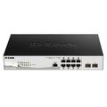 Управляемый PoE-коммутатор 10 портов: D-Link DGS-1210-10P/ ME/ B1A (8х10/ 100/ 1000 Мбит/ с,2хSFP) 2 уровня