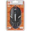 Мышь Defender HIT MB-550 оптическая, проводная, USB, с подсветкой, черный (52550)