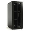 Шкаф напольный телекоммуникационный 19" 42U, Ш600*В2055*Г600, передняя и задняя распашные перфорированные двери, черный (TTB-4266-DD-RAL9004)
