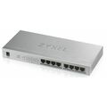 Неуправляемый POE-коммутатор 08 портов: Zyxel ZX-GS1008HP-EU0101F (08 портовХ10/ 100/ 1000 Мбит/ сек) PoE‑бюджет 60 Вт, корпус - металл