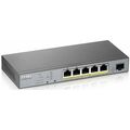 Управляемый PoE-коммутатор Zyxel ZX-GS1350-6HP-EU0101F (5х10/ 100/ 1000 Мбит/ с,5хPoE) 2 уровня