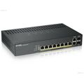 Управляемый PoE-коммутатор 08 портов: Zyxel ZX-GS1920-8HPV2-EU0101F (8х10/ 100/ 1000 Мбит/ с,2хSFP,8хPoE) 2 уровня
