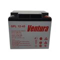 АКБ 12 V 045 Ah Ventura (GPL 12-45) для использования в ЦОД и системах связи.