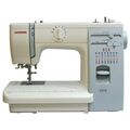 Швейная машина Janome 5515 белый (электромеханическая, челнок - вертикальный качающийся, швейных операций - 15, петля - полуавтомат)