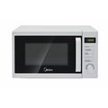 Микроволновая печь соло Midea AM820CUK-W серебристый (20 л, 800 Вт, управление - электронное)