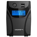 ИБП Ippon Back Power Pro II 800 ВА/ 480 Вт, 4*IEC 320 C13 (компьютерный), AVR, USB, RJ45 ( Аккумулятор 12 V/ 9,0 Ah*1)