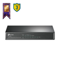 Неуправляемый POE-коммутатор 08 портов: TP-Link TL-SF1008P (08 портовХ10/ 100 Мбит/ сек) PoE‑бюджет 57 Вт, корпус - металл