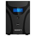ИБП Ippon Smart Power Pro II Euro 2200 ВА/ 1200 Вт, 4*Schuko (Euro), AVR, RS-232, USB, RJ45 ( Аккумулятор 12 V/ 9,0 Ah*2)