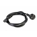 Кабель питания EURO - C13 REM, 1,8м, 10А, 3500Вт, черный (R-10-Cord-C13-S-1.8) с заземлением, пакет