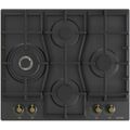 Газовая варочная панель Gorenje GW6D42CLB черный ( конфорок -  4 шт,  панель - эмалированная сталь, 60х52 см)