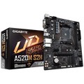 Материнская плата Gigabyte sAM4: A520M S2H [AMD A520, 2*DDR4, 1*PCIEx16, 2*PCIEx1, 4*Sata3, 1*M.2, 6 портов*USB3, D-Sub, DVI, HDMI, microATX]