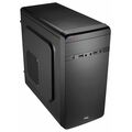 Корпус AeroCool Mini-Tower  Qs-180 Black (без БП, 2xUSB2.0, 1xUSB3.0, ) 4713105952919