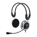 Наушники полноразмерные Sven AP-525MV с микрофоном, mini jack 3.5 mm, черный (SV-0410525MV)