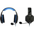 Наушники полноразмерные Smartbuy Rush TAIPAN с микрофоном, игровые, USB, черный/ синий (SBHG-3000)