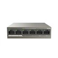 Неуправляемый POE-коммутатор 06 портов: Tenda TEF1106P-4-63W (6x10/ 100 ;4xPOE ; PoE‑бюджет 63 Вт) корпус - металл