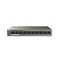 Неуправляемый POE-коммутатор 10 портов: Tenda TEF1110P-8-63W (10x10/ 100 ;8xPOE ; PoE‑бюджет 63 Вт) корпус - металл