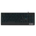 Клавиатура Sven G8300, проводная, игровая, USB, с подсветкой, черный (SV-019280)