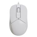 Мышь A4Tech FM12 Panda оптическая, проводная, USB, офисная, бело-черная (FM12)