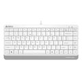 Клавиатура A4Tech FK11, проводная, классическая, USB, белый, кабель 1,5 м (FK11 USB (WHITE))
