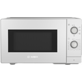 Микроволновая печь соло Bosch FFL020MW0 белый (800 Вт, объем - 20 л, управление: механическое)