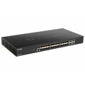 Управляемый коммутатор 28 порта: D-Link DXS-1210-28S (,4х10Гбит/ с,24хSFP+) 2+ уровня