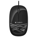 Мышь Logitech M105 оптическая, проводная, USB, черный (910-002943)