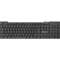 Клавиатура Defender HB-190, проводная, классическая, USB, черный (45191)