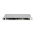 52 порта: Ubiquiti UniFi Switch 48 PRO (48х1Гбит/ с,4хSFP+) 2 уровня