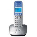 Телефон DECT Panasonic KX-TG2511 серебристый/ голубой