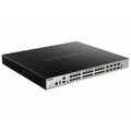 Управляемый PoE-коммутатор D-Link DGS-3630-28PC (20х1Гбит/ с,4хRJ45/ SFP,4хSFP+,24хPoE,PoE‑бюджет 370 Вт) 3 уровня