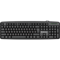 Клавиатура Defender Astra HB-588, проводная, классическая, USB, черный, кабель 1,8 м (45588)