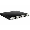 Управляемый PoE-коммутатор 52 порта D-Link DGS-1210-52MP/ ME (48х1Гбит/ с, 4хSFP, 48хPoE, PoE‑бюджет 370 Вт) 2 уровня