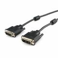 Кабель DVI-D 1.8м Gembird/ Cablexpert черный, омеднённая сталь, экран, феррит. кольца, пакет (CC-DVIL-BK-6)