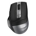 Мышь A4Tech Fstyler FG35 оптическая, беспроводная, USB, офисная, черный/ серый (FG35 BK)