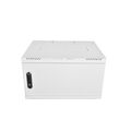 Шкаф настенный телекоммуникационный 19" 06U, Ш600*В346*Г310, передняя дверь - металл, серый (ШРН-6.300.1)
