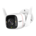 Видеокамера IP 4 Mp уличная TP-Link цилиндрическая, f: 3.18 мм, 2560*1440, ИК: 30 м, карта до 256 Gb, Да, микрофон (Tapo C320WS)