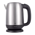 Чайник электрический BQ KT1821S серебристый/ черный (2200 Вт, объем - 1.7 л, корпус: металлический)