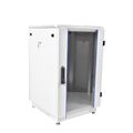 Шкаф напольный телекоммуникационный 19" 18U, Ш600*В960*Г600, передняя дверь - стекло, серый (ШТК-М-18.6.6-1ААА)